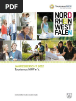 Download Jahresbericht 2012 - Tourismus in Nordrhein-Westfalen  by Tourismus NRW eV SN129716871 doc pdf