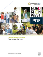 Jahresbericht 2012 - Tourismus in Nordrhein-Westfalen 