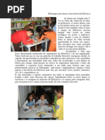 Bibliopaper põe Alunos à Descoberta Da Biblioteca