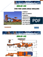 Solo 05: The Alternative For Long-Hole Drilling