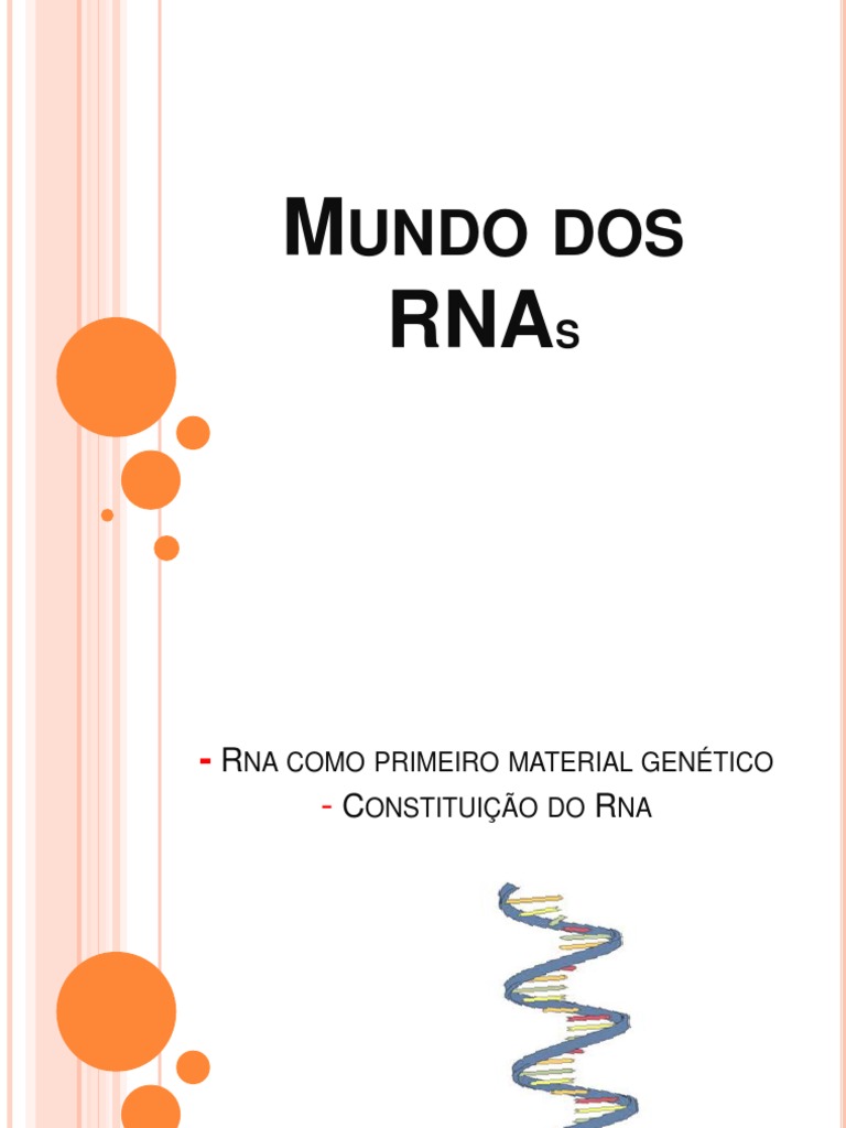 Mundo Do RNAs | PDF