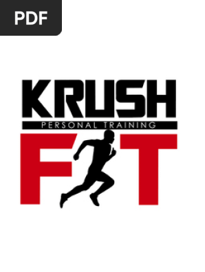 KRUSHFIT Workout Exercise Calendar