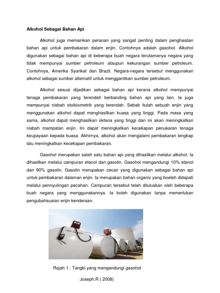 Gasohol Esei Pdf
