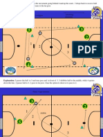 Futsal Pass and Move Plays