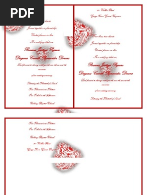 Wedding Invitation