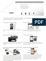 Galaxy Note Spec Sheet