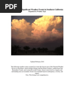 Download A History of Significant Weather Events in Southern California by Gregoreuo SN129757526 doc pdf