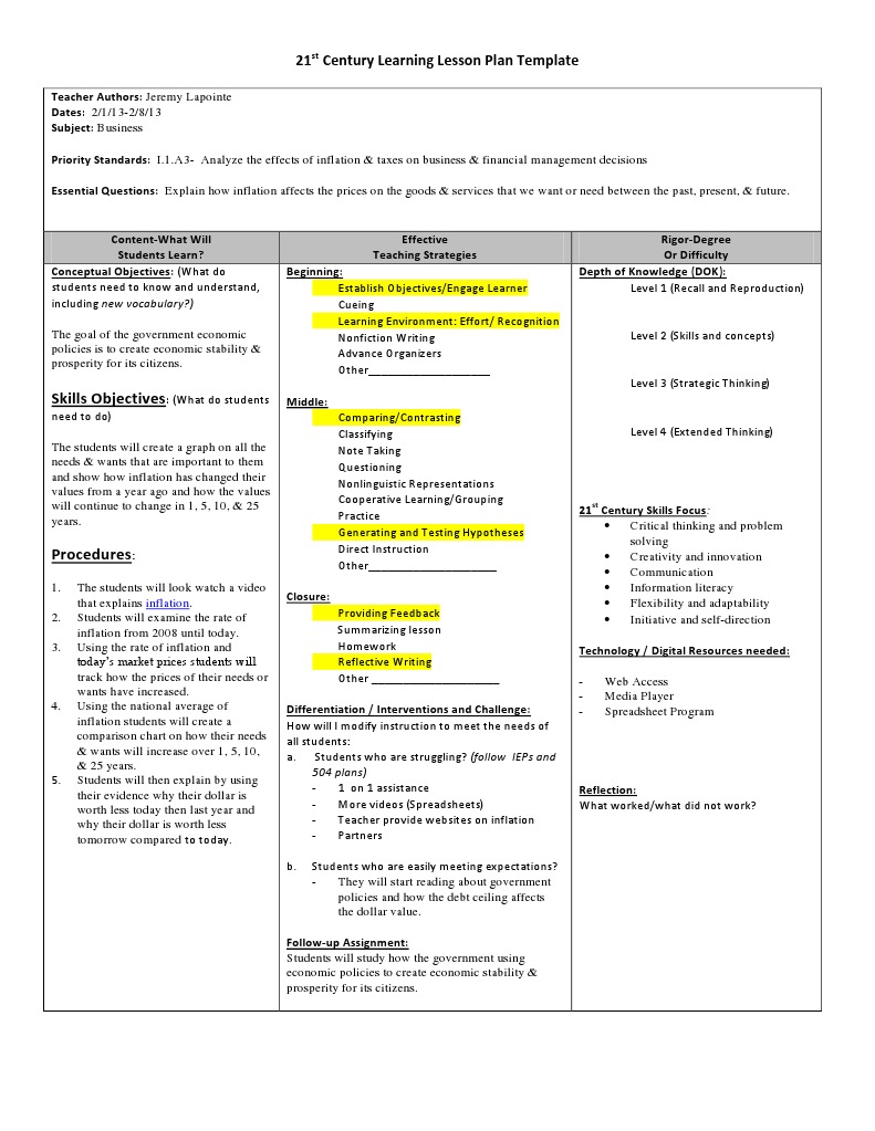 21st-century-classroom-lesson-plan-lesson-plan-vocabulary