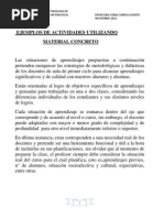Ejemplos de Actividades Utilizando