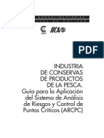 Conserva de Pescado - Haccp