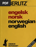 Engels K Norsk Norsk Ord Bok