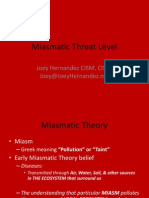 Cyber Miasmatic Threat Level