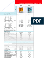 Features: 46 Series - Miniature Industrial Relays, 8 - 16 A