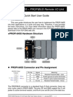 PROFI-8455 - PROFIBUS Remote I/O Unit: Quick Start User Guide