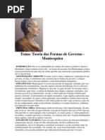 Teoria das Formas de Governo - Montesquieu.docx