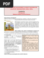Download Introduction to NGO Management - Capacity Building  by SRengasamy SN12980092 doc pdf