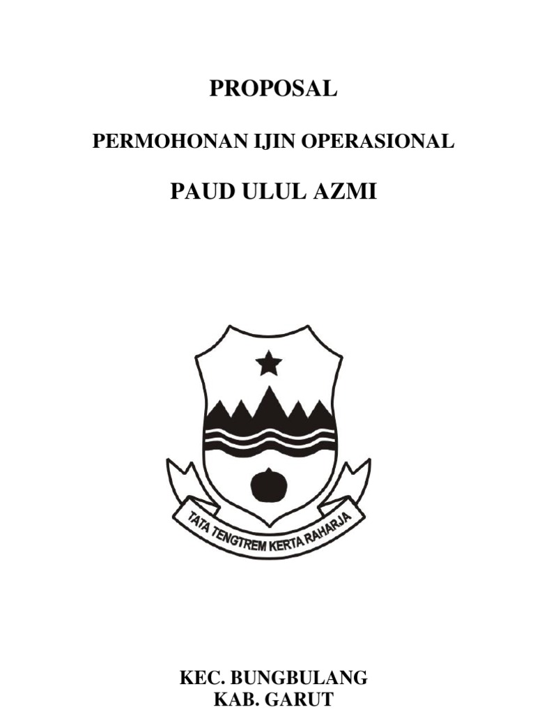 Contoh Surat Permohonan Izin Operasional Paud