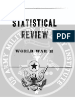 1945 US Army WWII Statistical Review of World War Two 266p.