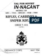 1954 Mosin-Nagant 1891-1944 Rifles Carbines Sniper 37p.