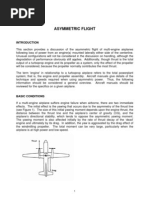 Asymmetric Flight