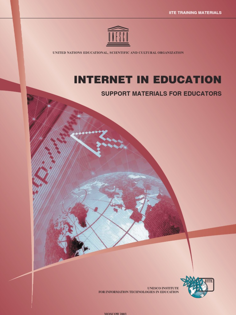 Internet in Education: Support Materials For Educators | PDF