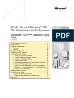 80294A: Microsoft Dynamics CRM 2011 Customization and Configuration