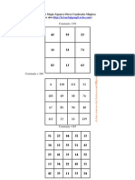 Other Magic Squares