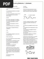 Revisão Ondulatória  1ª Avaliação