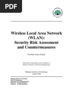 WLAN - Security Risk Assessment and Countermeasures