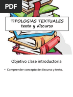 Tipologias y Discurso
