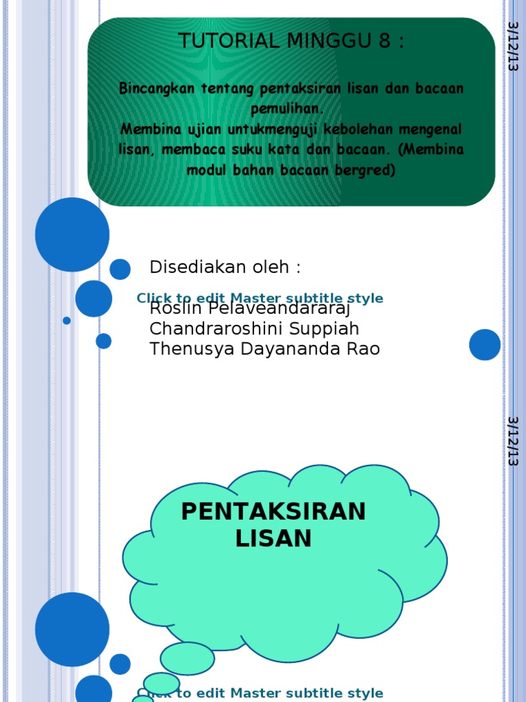 Minggu 8 (Tutorial) | PDF