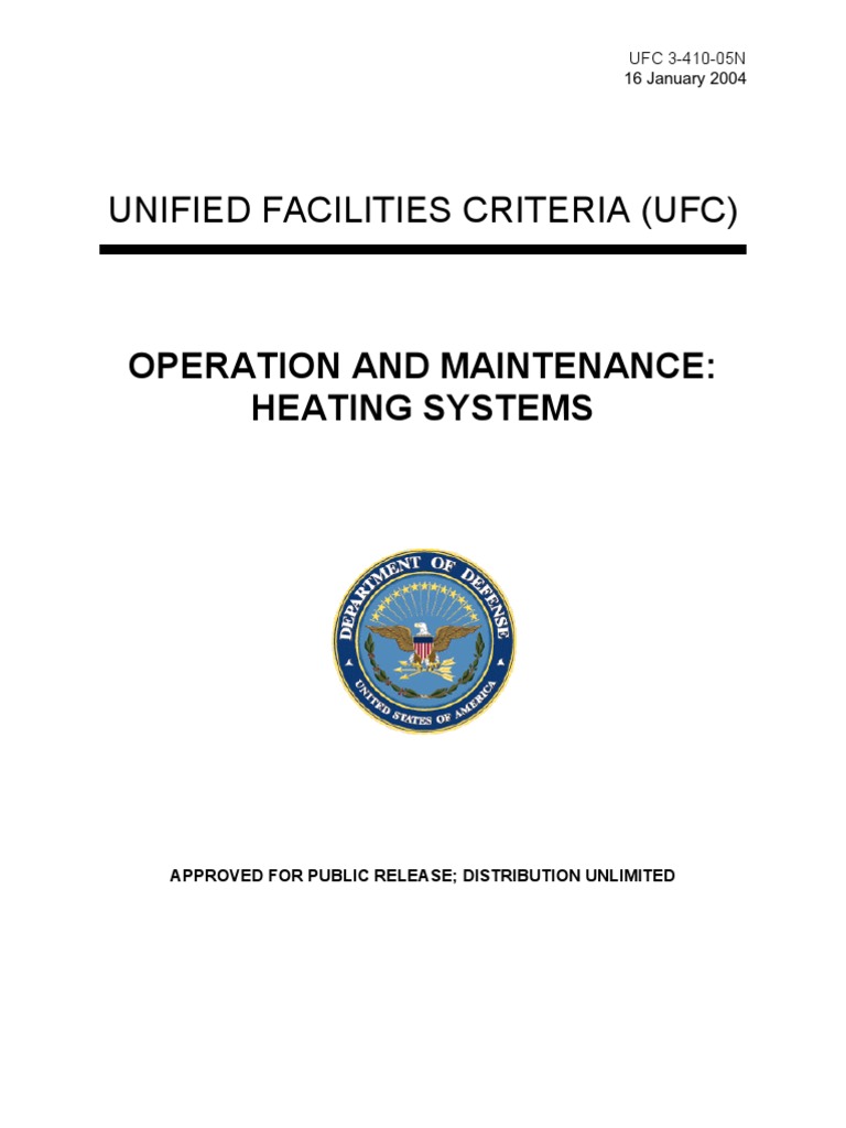 Operation and Maintenance: Heating Systems | PDF