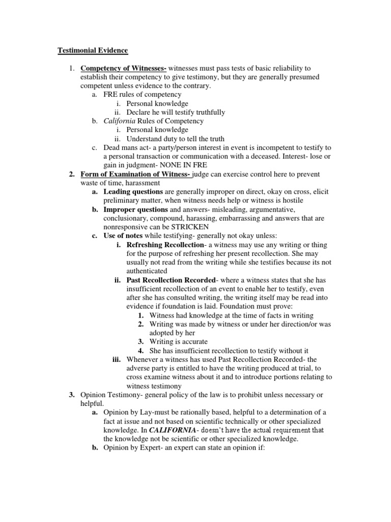 Non-testimonial hearsay image