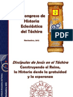 II Congreso de Historia Eclesiástica Del Táchira
