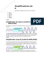 Tipos de Amplificadores de Potência (1)