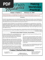 Worldview Made Practical - Issue 4-3