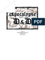 A Mashup of Advanced Dungeons & Dragons and Apocalypse World by Tony Dowler