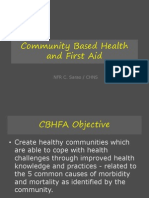 Community-Based Health and First Aid