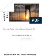 Waterways: Poetry in The Mainstream Vol.26 No.11