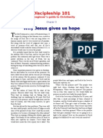 Why Jesus Gives Us Hope: Discipleship 101