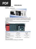 Tipos de PLC