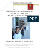 Propuesta de Formacion para El Trabajo