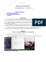 Manual de computación básica en Word, Excel y PowerPoint