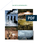 Imágenes de la contaminación