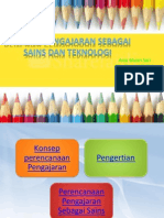 Perencanaan Pengajaran Sebagai Sains Dan Teknologi