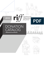 RIFF Donation Catalog