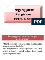 Penganggaran Perpuluhan