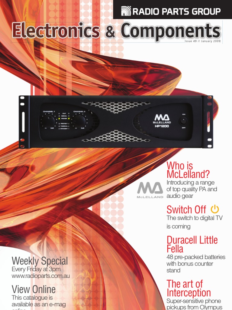 Issue 49 Radio Parts Group Newsletter January 2009 PDF High