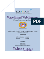 Voice Based Web Browser