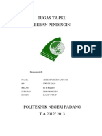 Perhitungan Beban Pendinginan Pada Perancangan Sistem Tata Udara